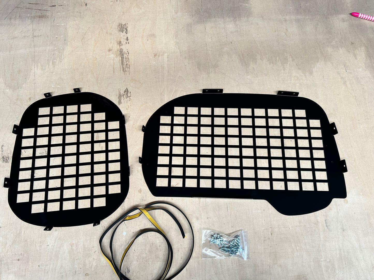 kangoo anti theft guards, window guard , window grills