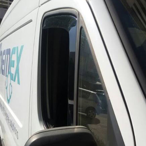 FIAT Ducato/Peugeot Boxer Wind Deflectors/Weather shields