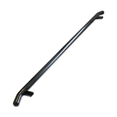 Caddy 5 SWB side bars in black chrome finish