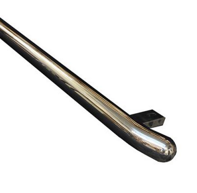 Caddy 5 SWB side bars in chrome finish