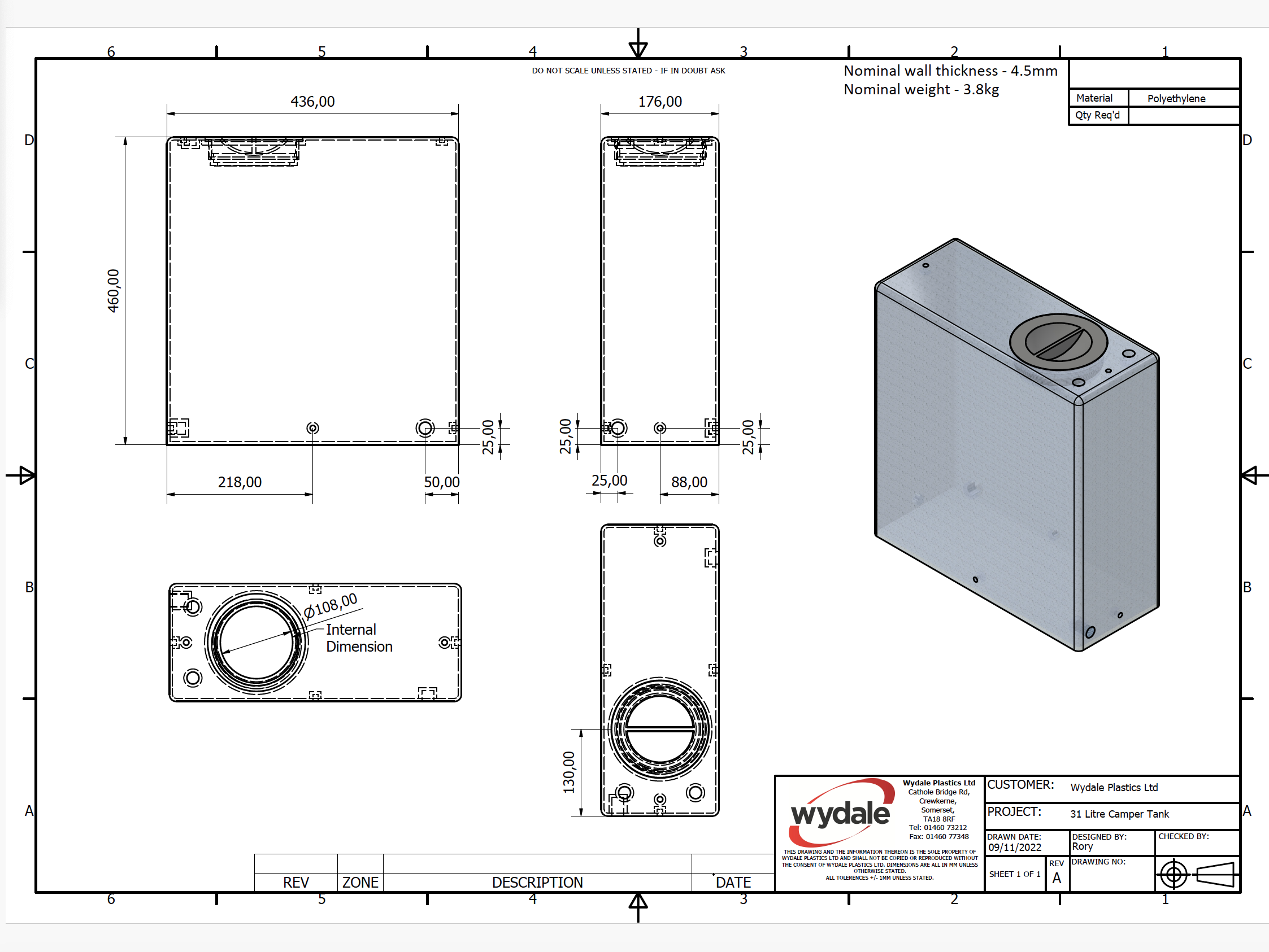 Retangular Tank Measurement Campervan Retangular tanks – Motexion Australia