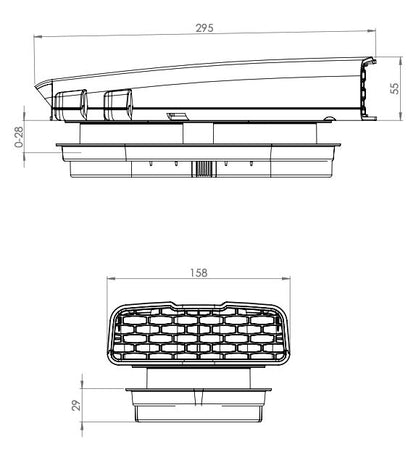 Easy Aero roof ventilator - advance recirculation technology
