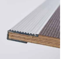 Aluminium Edge protection strip option