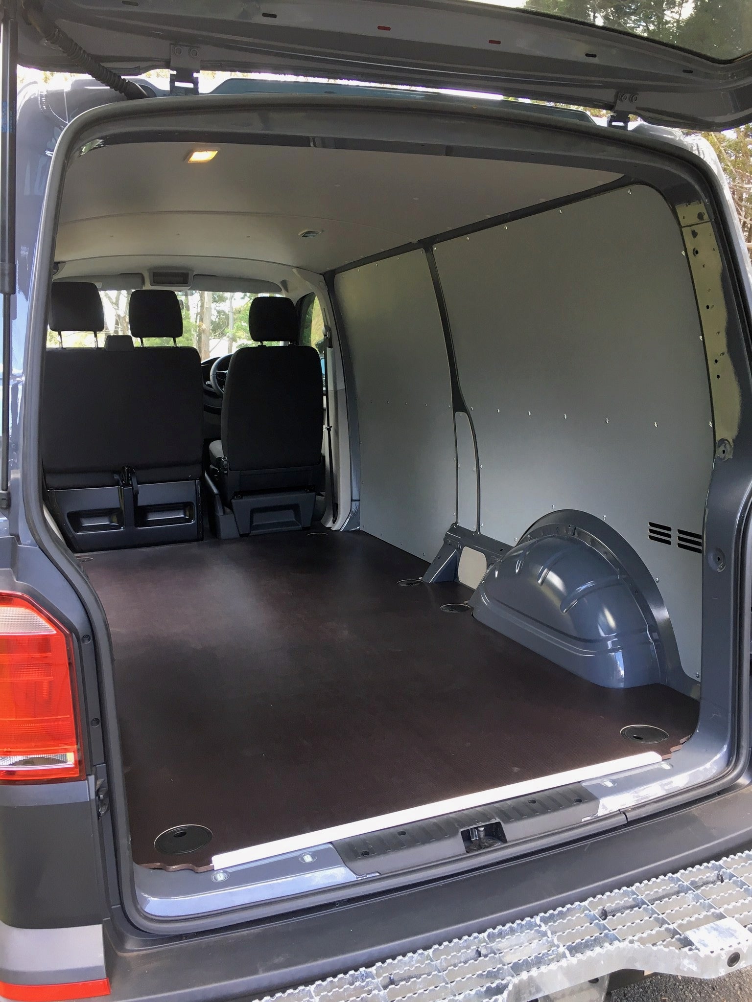 Van flooring van floor bulkhead anti vapour barrier wheel arch boxes