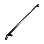 Caddy 5 MAXI side bars in black chrome finish