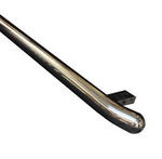 Caddy 5 SWB side bars in chrome finish