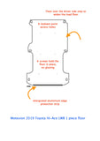 Hi-Ace 2019 (LWB) - Floor - 2 option
