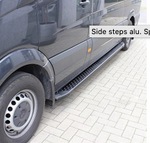mercedes benz sprinter side step black