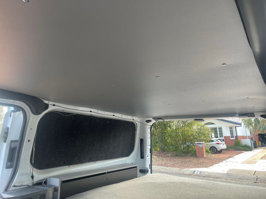 Transit custom roof lining