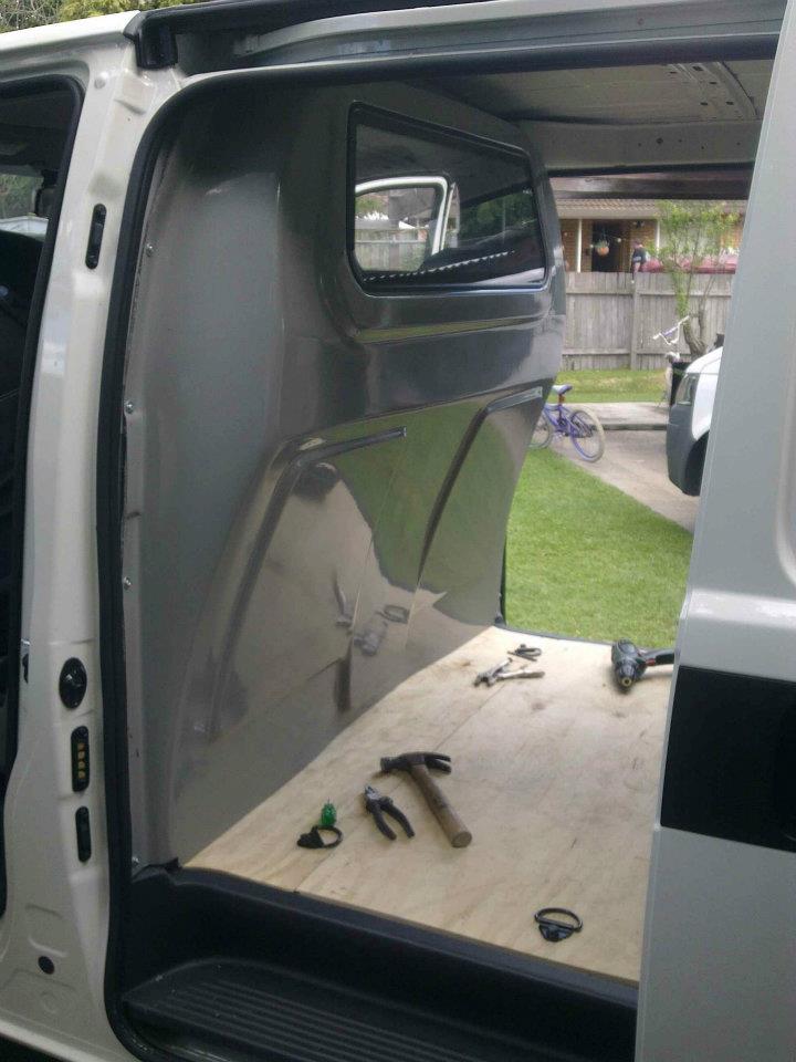 hyundai Iload Van Bulkhead sealed barrier ani-vapour barrier