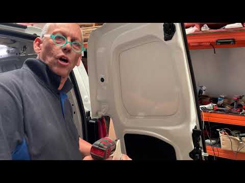Peugeot Partner rear door top panels