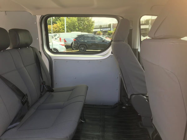 Toyota Hi-Ace 2019 (LWB) wall panel kit - 2 options – Motexion Australia